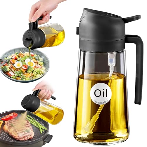 Best Glass Olive Oil Sprayer for Cooking: Versatile 2-in-1 Kitchen Tool